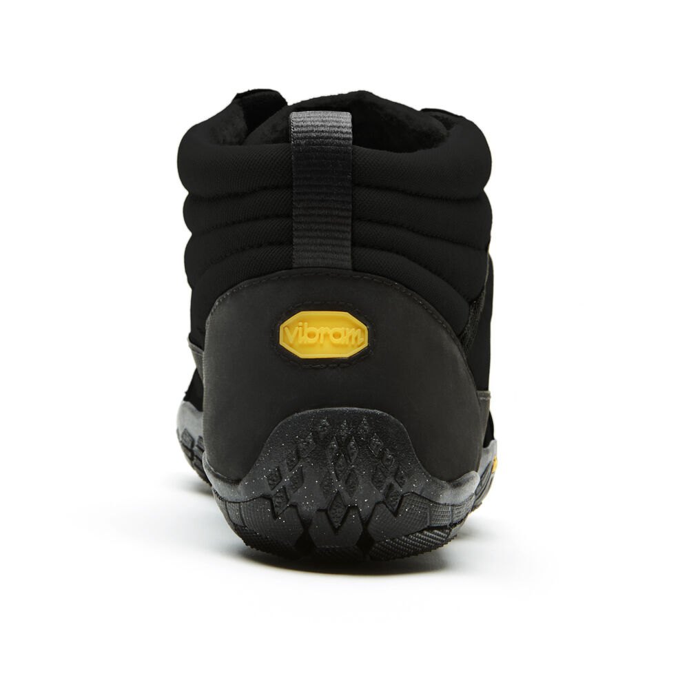 Vibram FiveFingers Herre Barfodet Sko Sort - V-Trek Insulated - 4350JYOUS